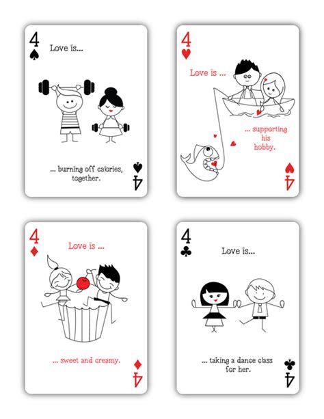 Love Is Playing Cards Printed By Mpc Limited Edition — Natalia