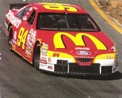 The weather can play a significant role in nascar races, especially during the summer months when temperatures inside race cars can soar above 130 f. #94 McDonald's Ford | Racing, Fast cars, Nascar