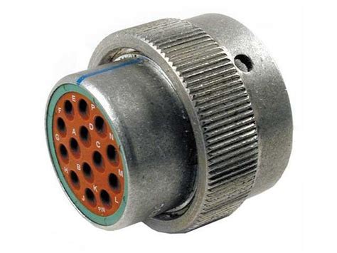 Deutsch Hd30 Cbl Plug 14 Way Pin Contacts Metal Ip67 13a