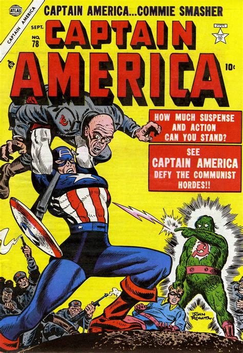 Captain America 78 1954 Cover By John Romita Sr A Photo On
