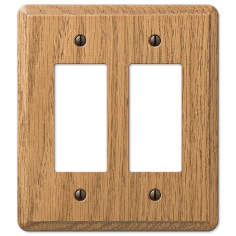 Check spelling or type a new query. Amerelle Contemporary Light 2-Decora Wall Plate, Light Oak-901RRL - The Home Depot