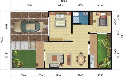 gambar desain rumah minimalis luas tanah  terbaik