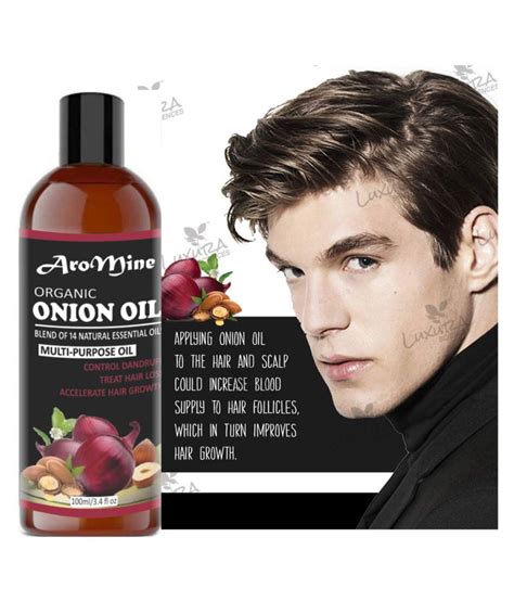 Aromine Onion Hair Oil Blend Of 14 Natural For Hair Growth 100 Ml Buy