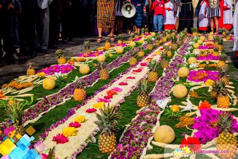 Alfombras De Aserrín En Semana Santa Aprende