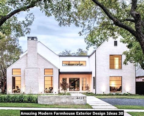 30 Stunning Modern Farmhouse Exterior Design Ideas Trenduhome