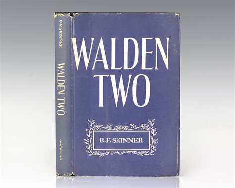 Walden Two Raptis Rare Books Fine Rare And Antiquarian First