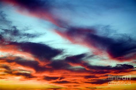 Sunset Cloudscape Photograph By Kevin Miller