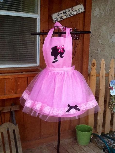 Why Must You Be50 My Inspried Barbie Party Adult Apron By Josettesaprons On Etsy 5000