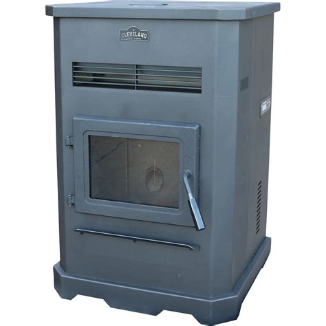 Cleveland Iron Works Pellet Stove With Smart Home Technology — 34129