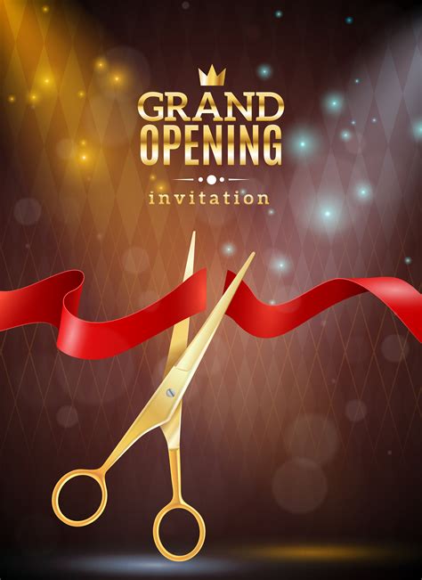 Grand Opening Background Illustration 478320 Vector Art At Vecteezy