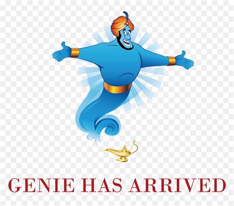 Genie And The Magic Lamp Png Download Illustration Transparent Png
