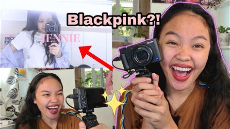 unboxing my vlogging camera gamit ni jennie of blackpink youtube