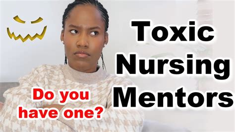 Nursing Mentors And Toxic Mentors Student Nurse Darling Youtube
