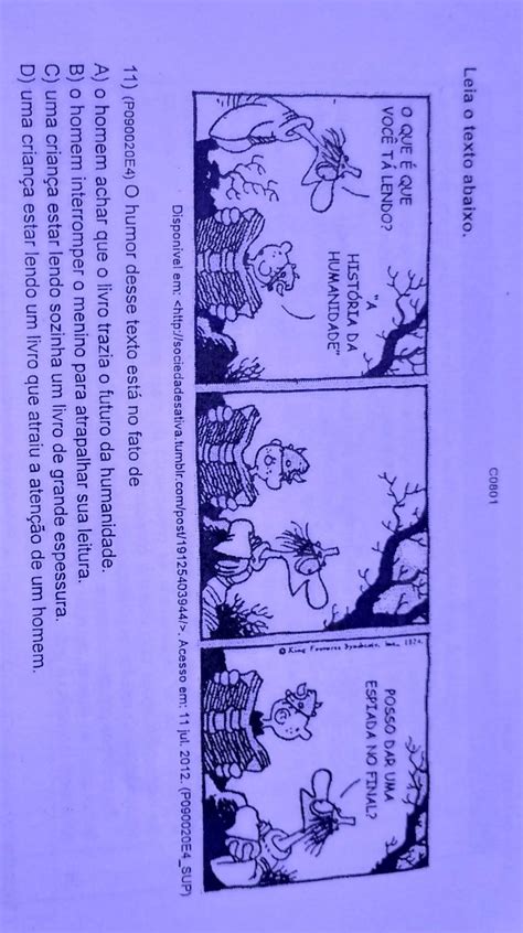 A Crítica Desse Texto Está No Fato De O Homem