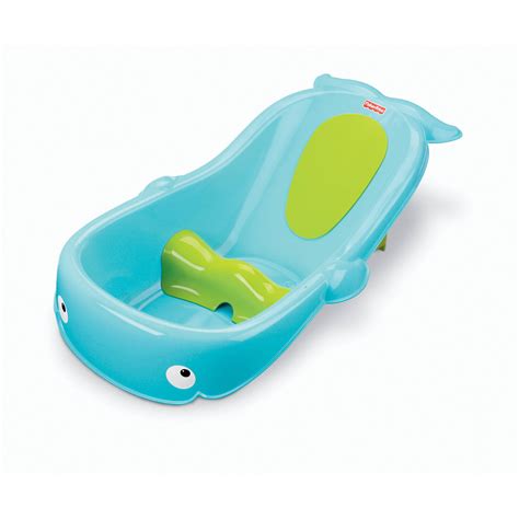 Fisher Price Whale Of A Tub Aquatic Themed Baby Bath That Grows From