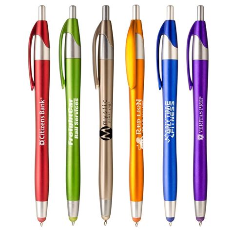 Promotional Javalina Spring Stylus Pen Personalized With Your Custom Logo