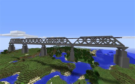 Railroad Bridge Minecraft Map