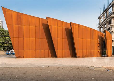 Image Result For Corten Arch Sign Weathering Steel Facade Arch