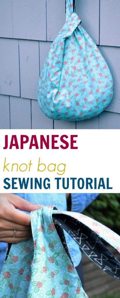 Japanese Knot Bag Sewing Tutorial On The Cutting Floor Printable