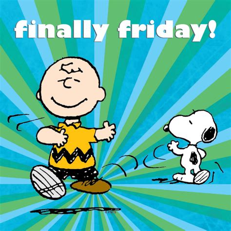 Finally Friday Charlie Brown Snoopy Friday Snoopy Love Charlie