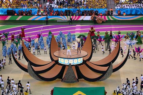 The ceremony is scheduled to begin at 3.30pm bst. Photos: The World Cup Opening Ceremony - The Daily Fix - WSJ