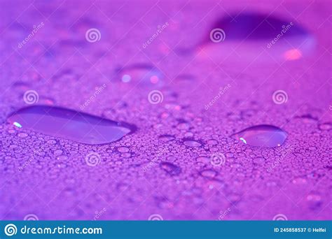 Splashing Water With Drops In Bright Colors Stock Image Image Of Drop