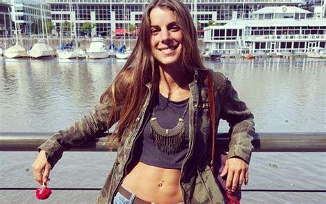 Jugada futbolera dejó a Maite Orsini con una fractura ...