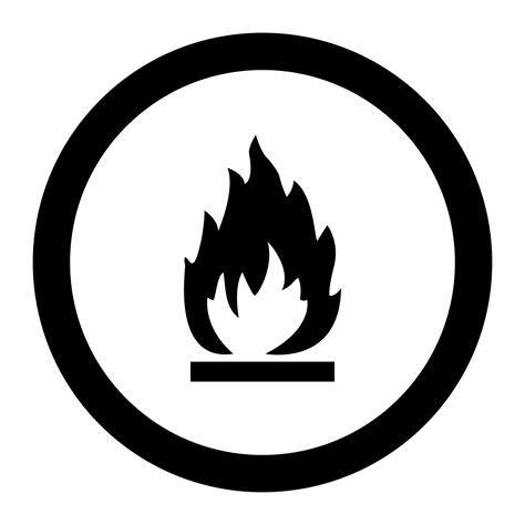 Flammable Hazard Symbol Clipart Best