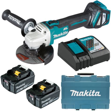 Makita Dga511rte Cordless Angle Grinder Kit 18v 125mm 5 Brushless 2