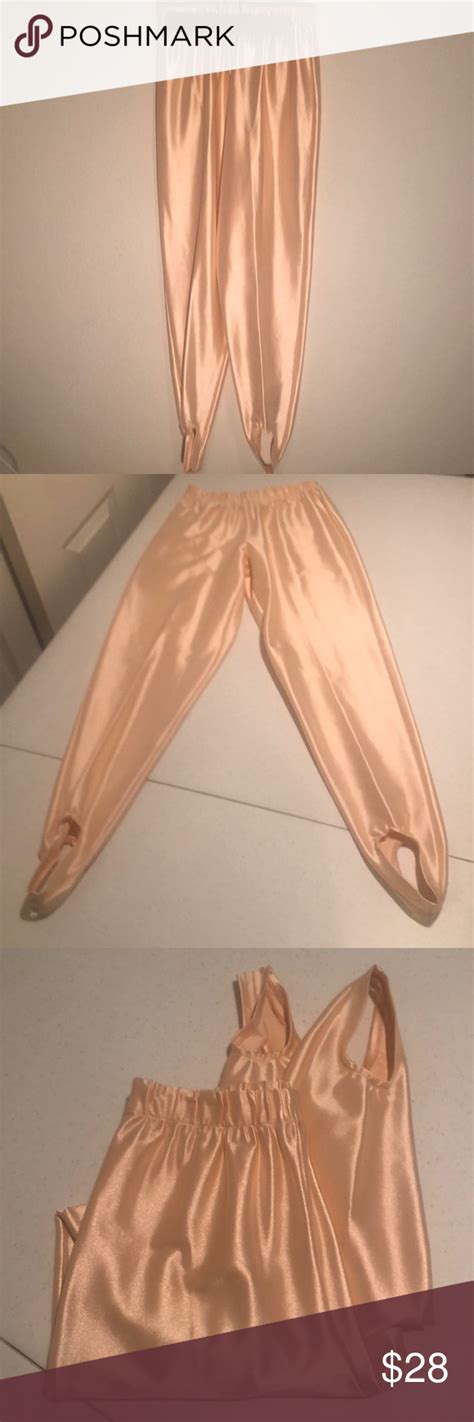 Amazing Vintage S Peach Stirrup Pants Clothes Design