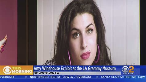 Amy Winehouse Exhibit Opens At Las Grammy Museum Youtube