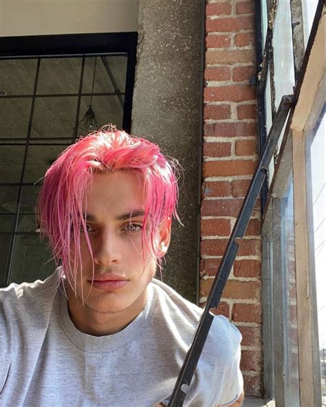Pin By Kayla Marie Henderson On Him Guys With Pink Hair Long Pink