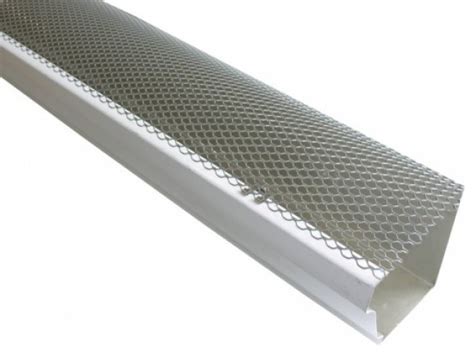 K Style Aluminum Hinged Gutter Screen Contemporary Roofing And