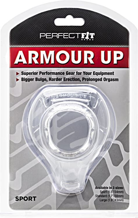 Perfect Fit Armour Up Sport Transparant Penisring