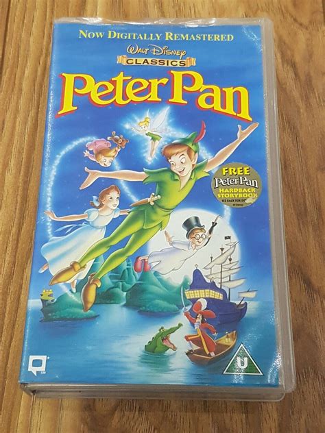 Vhs Video Walt Disney Classics Peter Pan Ebay