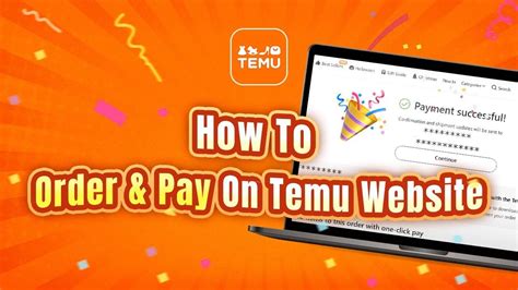 How To Order And Pay On Temu Website Youtube