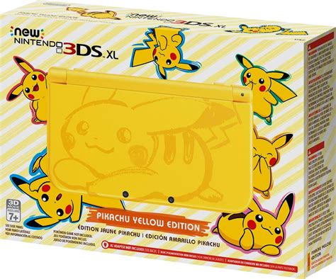 Pikachu Yellow Edition New Nintendo 3ds Xl Yellow Redsycaa Best Buy