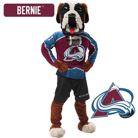 Colorado Avalanche Bernie 2021 Mascot Officially Licensed Nhl Remov