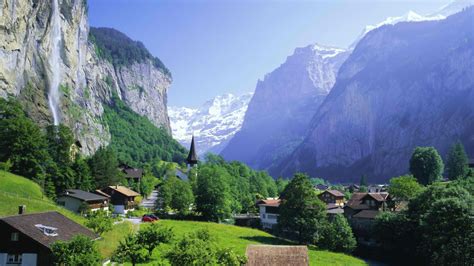 Nature Landscape Mountain Switzerland Wallpapers Hd Desktop And