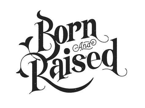 Born And Raised Logo