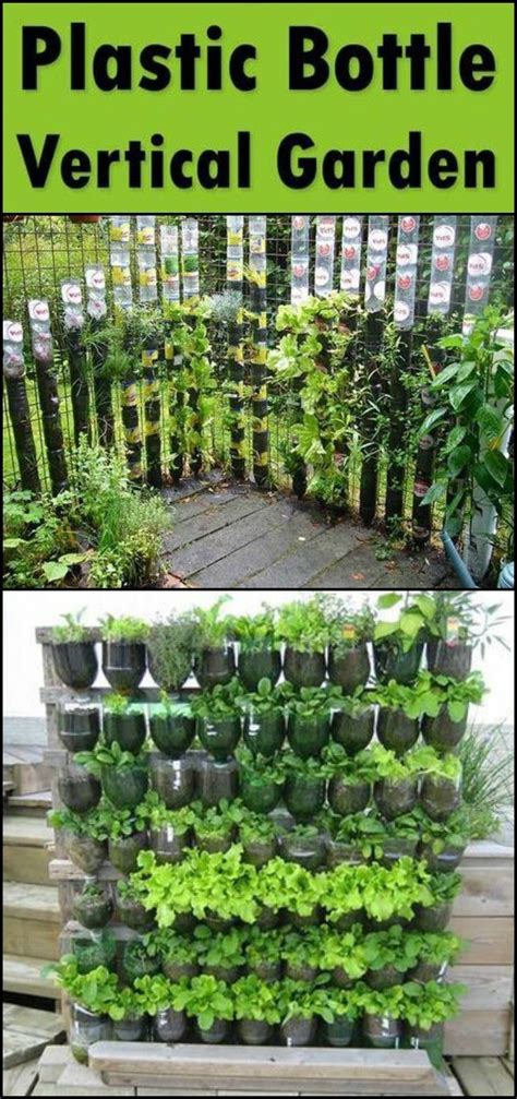 Build A Vertical Garden From Recycled Soda Bottles DIY Projects For