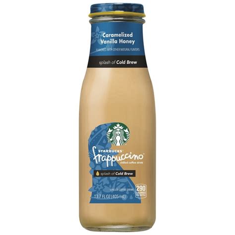 Starbucks Frappuccino Caramelized Vanilla Honey Flavored Chilled
