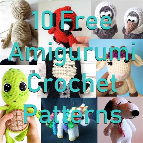 10 Free Amigurumi Crochet Patterns Link Blast Meladoras Creations