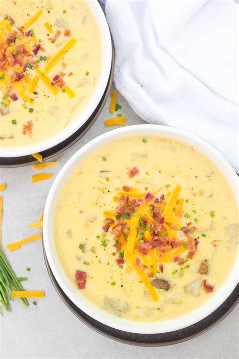Cheesy Potato Soup Simply Made Recipes