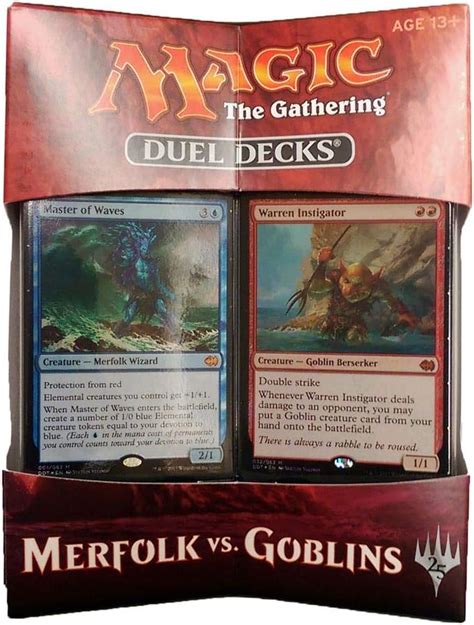 Magic The Gathering Duel Decks Merfolk Vs Goblins English