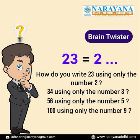 Can You Solve This Brain Twister Narayanadelhi Braintwister