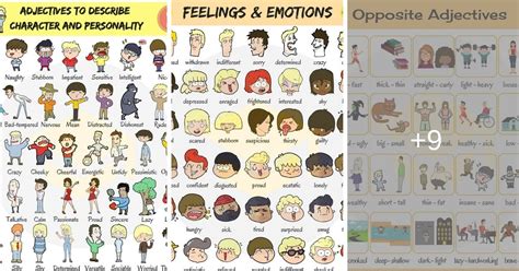 Kshares Learn Useful List Of Adjectives Illustrated With Pictures