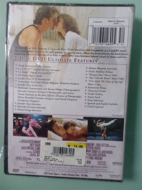 Dirty Dancing 1987 Ultimate Edition Dvd Edicion De 2 Discos Mercado Libre