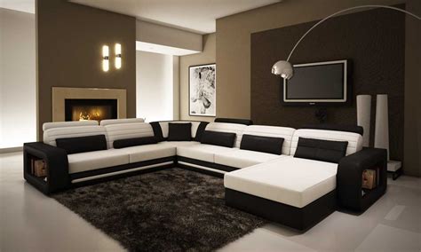 kursi sofa ruang tamu minimalis warna hitam putih terbaru simomot