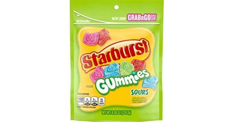 Starburst Gummies Sours Candy 8 Ounce Pack Of 8